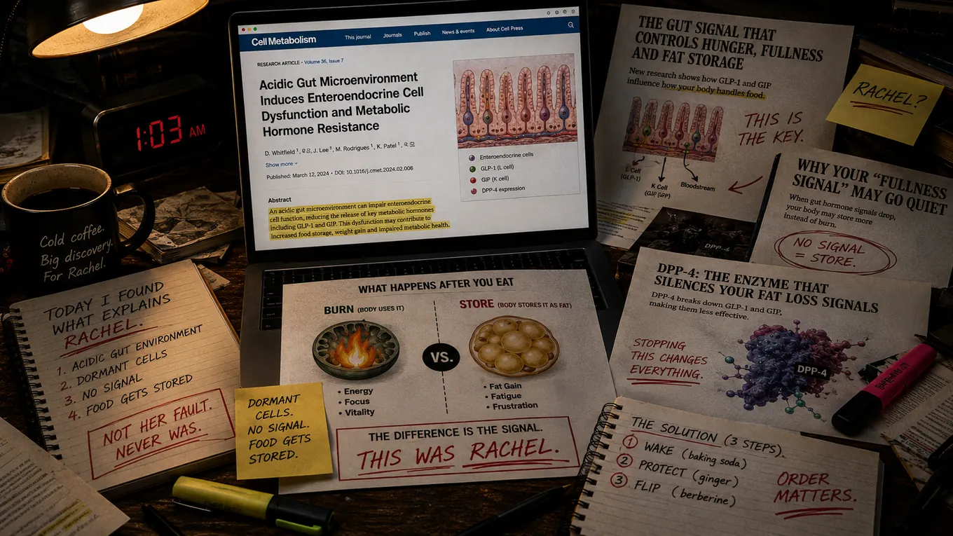 Dana researching at 1 a.m. — the study that explained Rachel