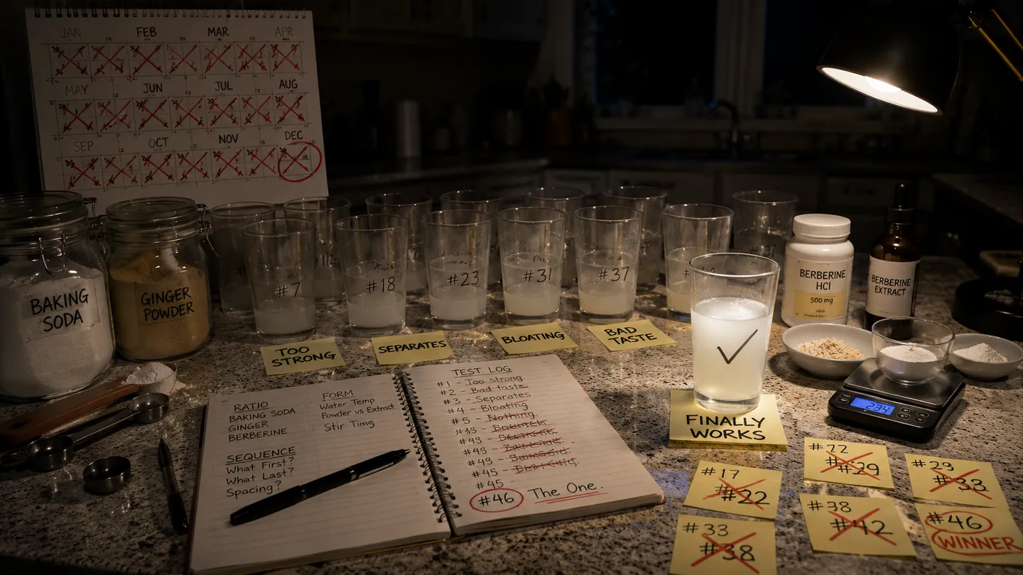 A year of test batches — #46 was the one that finally worked